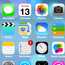 iOS 7 Theme theme by chistopherslewis : Install this iOS theme without  jailbreak on your iPhone or iPad !