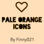 Pale Orange Icons