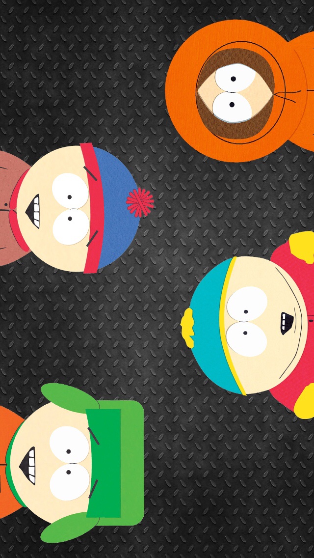 wallpaper » homescreen for iPhone 5/5S (from « south park » iOS theme)