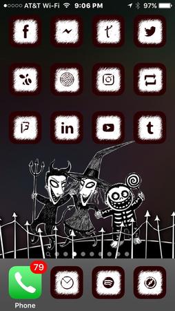 The Nightmare Before Christmas Phone Wallpaper  Mobile Abyss