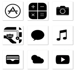 Get Apple Notes Logo Png Black And White Pictures